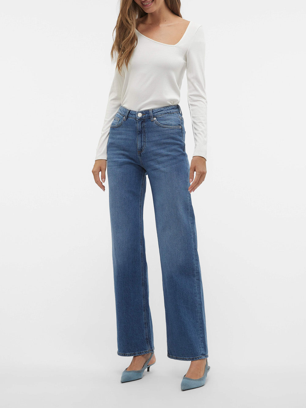 VERO MODA Jeans Donna - Blu modello 10308153