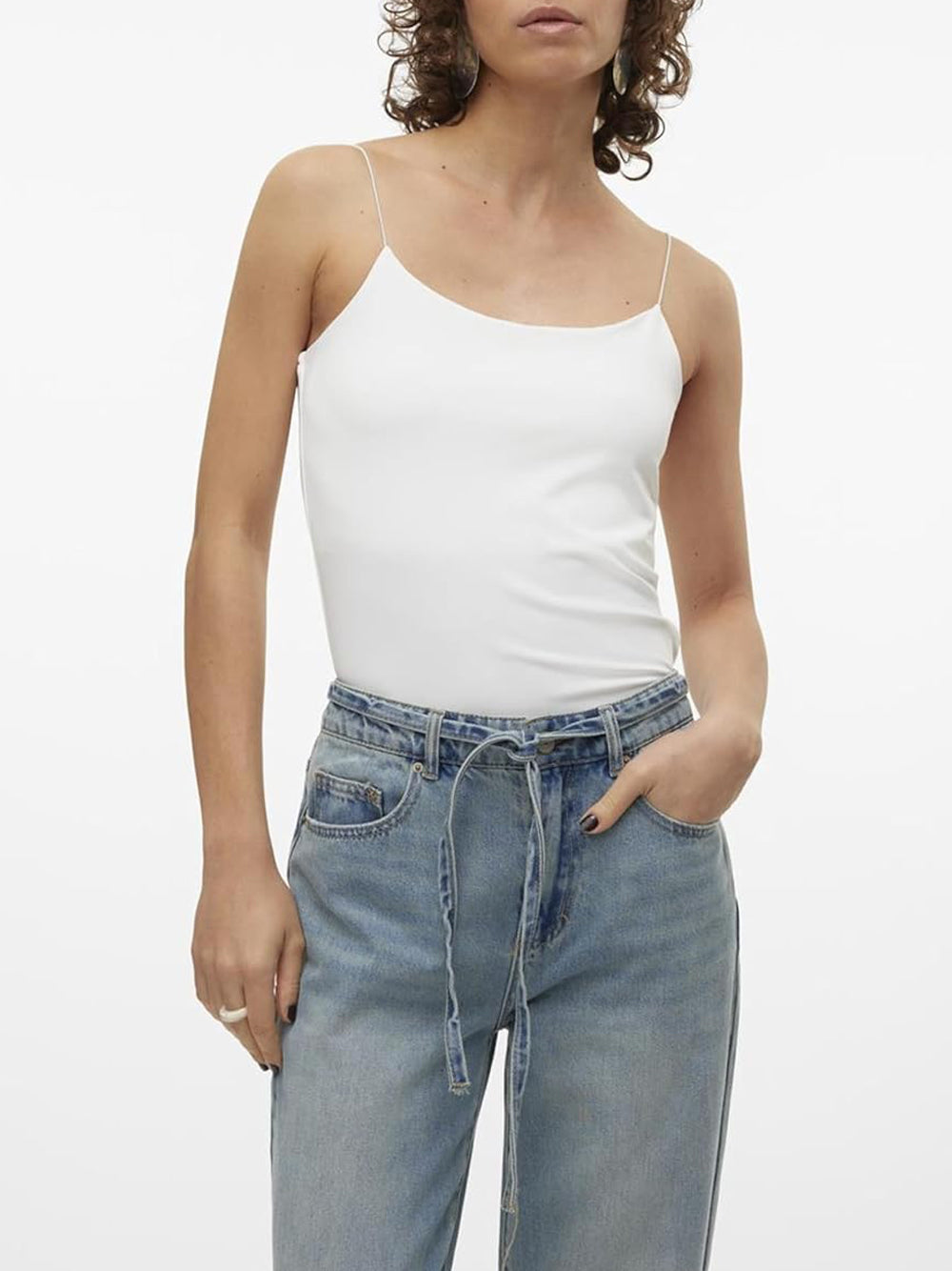 VERO MODA Top Donna - Bianco modello 10311203