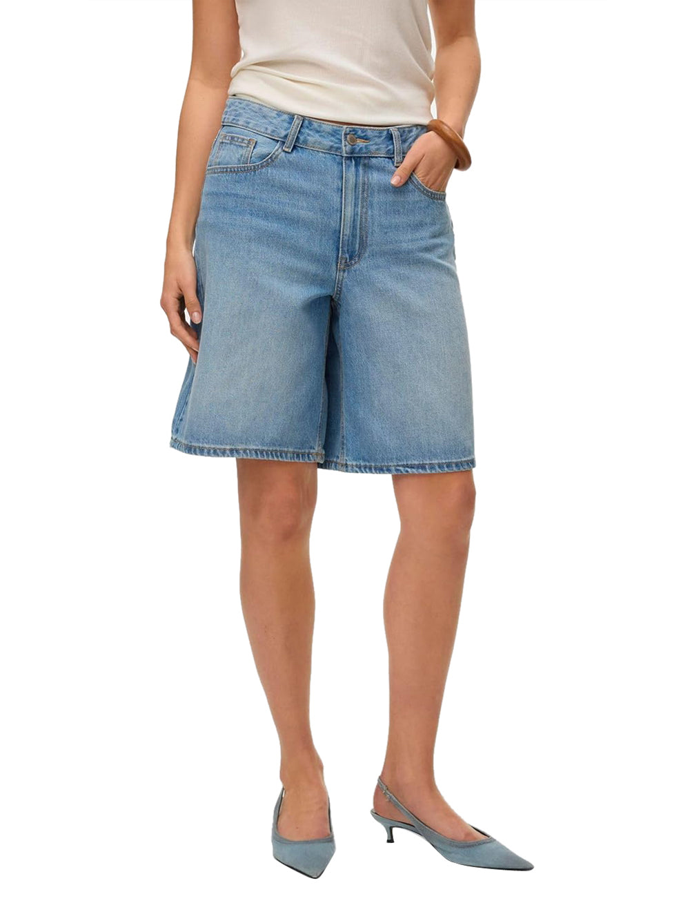 VERO MODA Shorts Donna - Blu modello 10328836