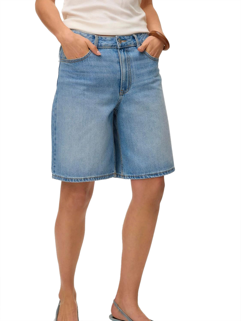 VERO MODA Shorts Donna - Blu modello 10328836