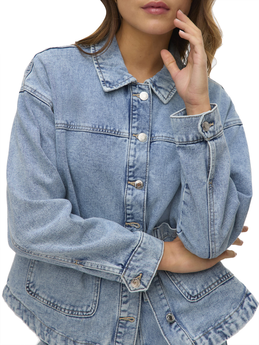 VERO MODA Giubbino Donna - Blu modello 10331693