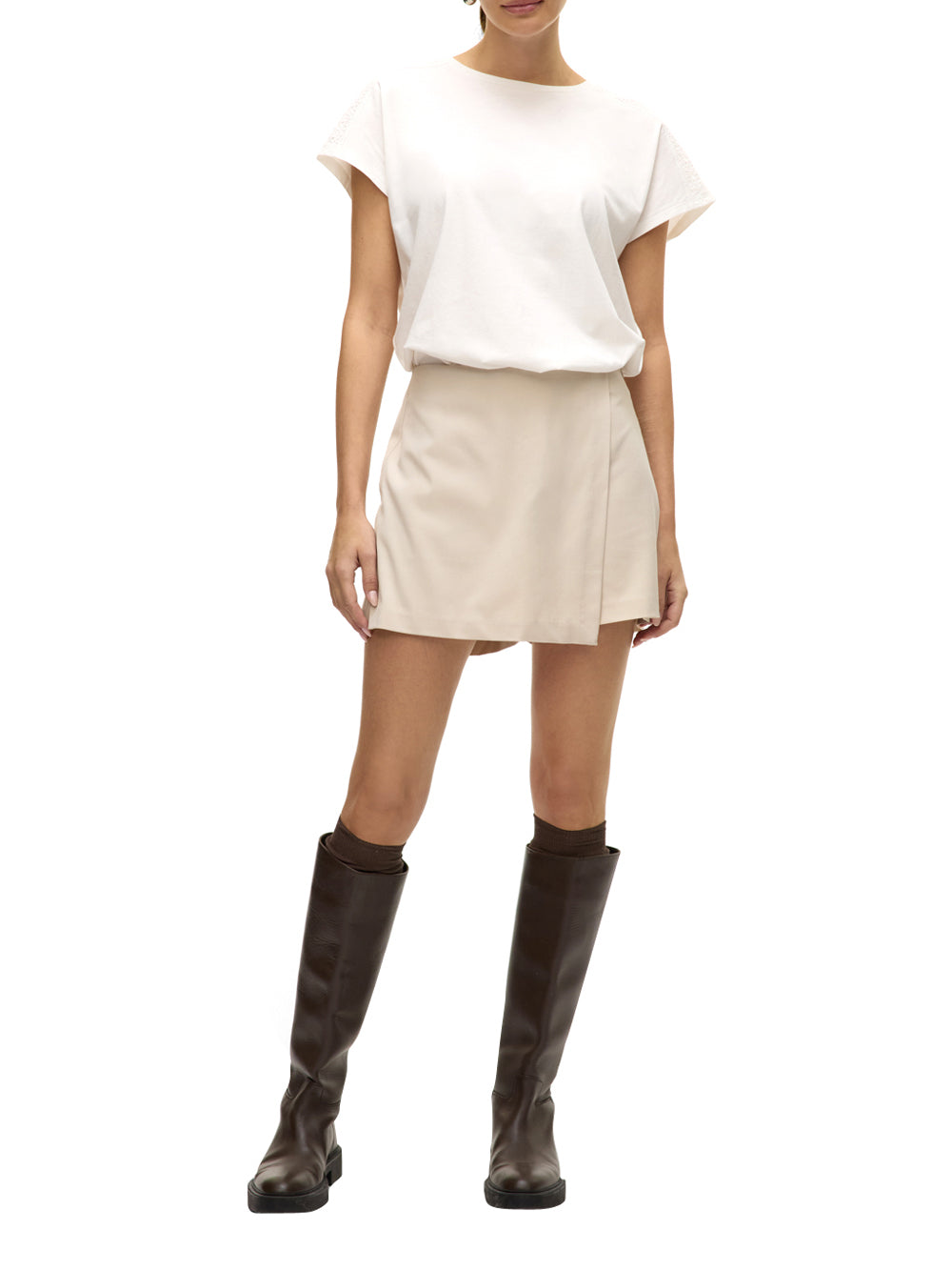 VERO MODA Shorts Donna - Grigio modello 10332054