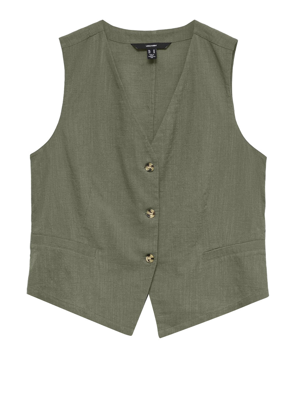 VERO MODA Gilet Donna - Verde modello 10333795