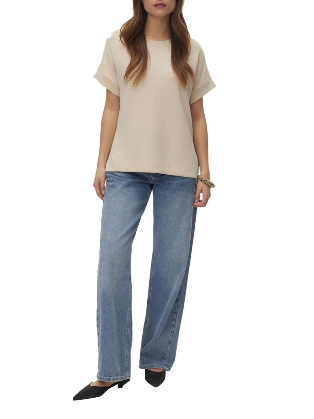 VERO MODA T-shirt Donna - Grigio modello 10339414