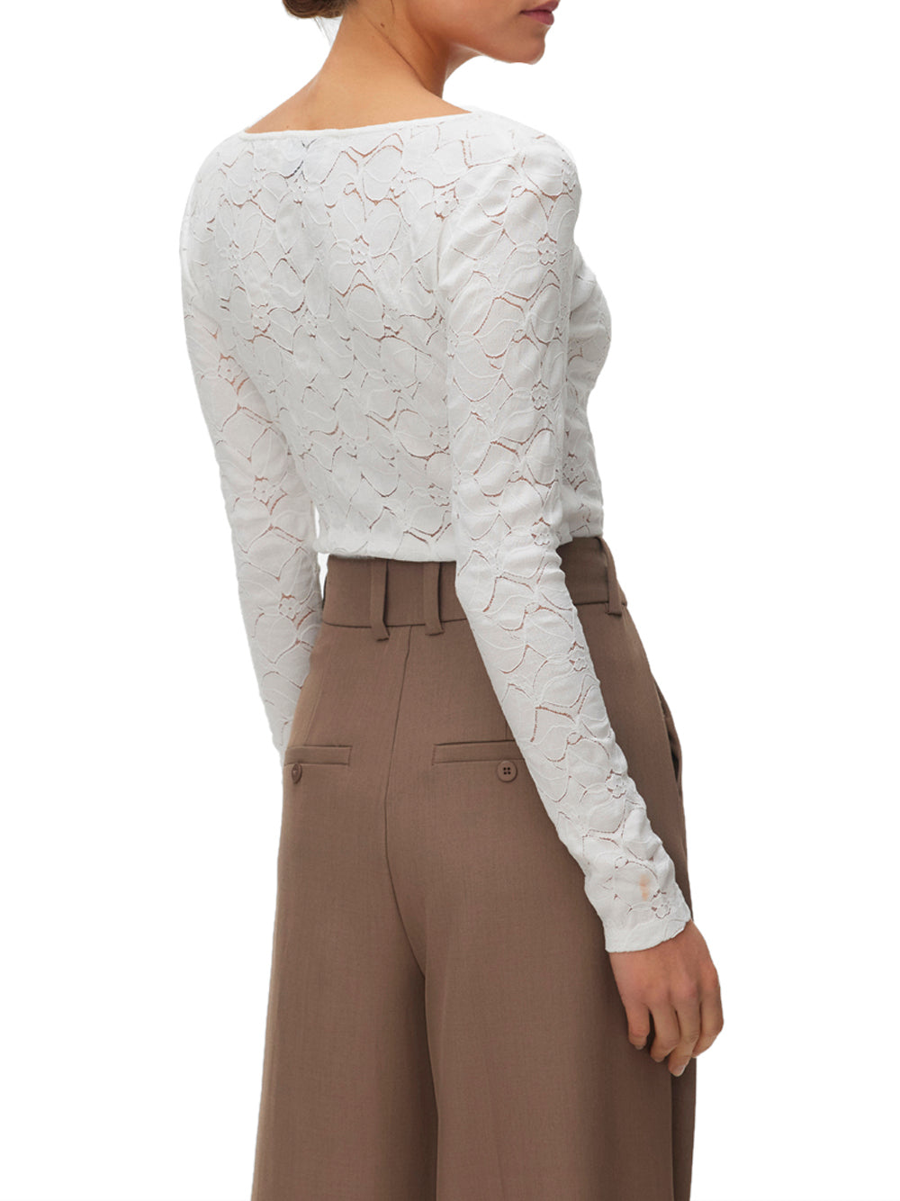 VERO MODA Top Donna - Bianco modello 10339500