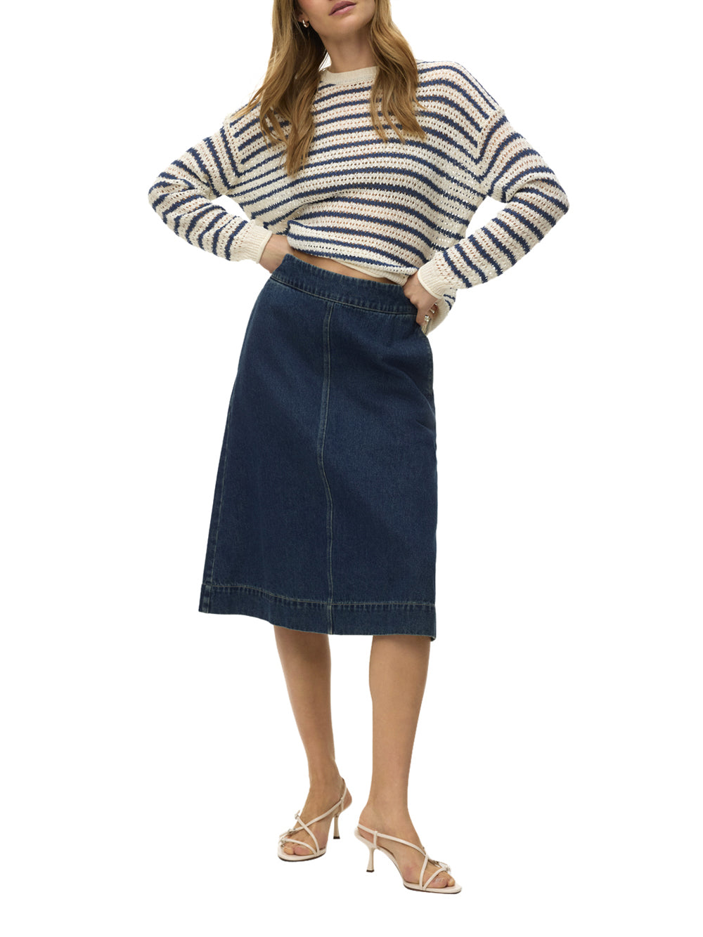 VERO MODA Maglia Donna - Grigio modello 10340125