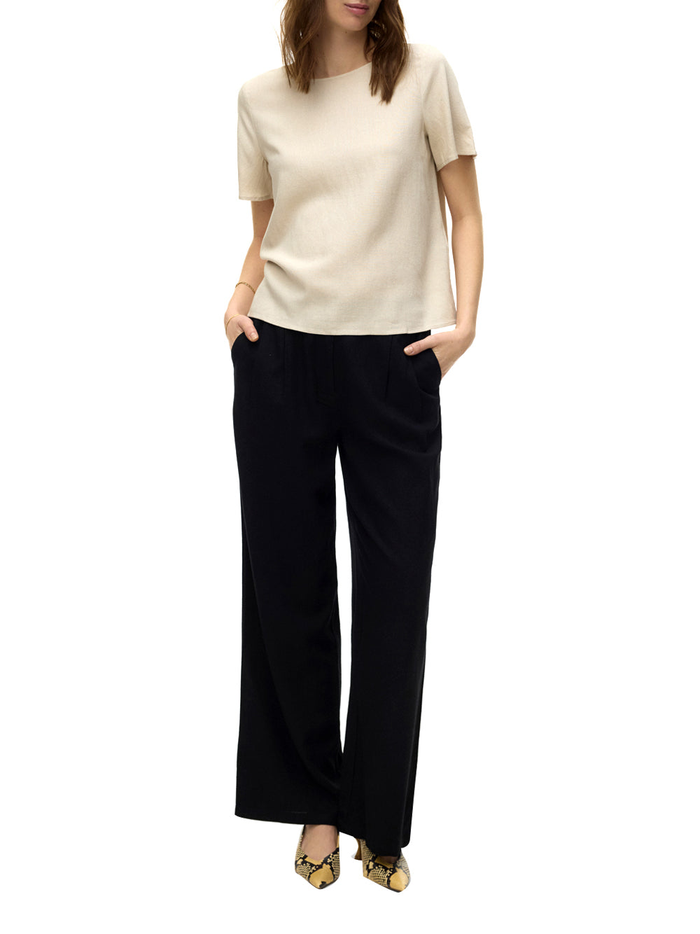 VERO MODA Top Donna - Grigio modello 10340317