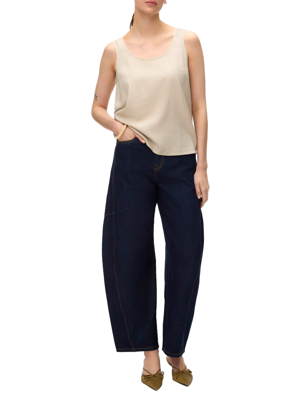 VERO MODA Top Donna - Grigio modello 10340320