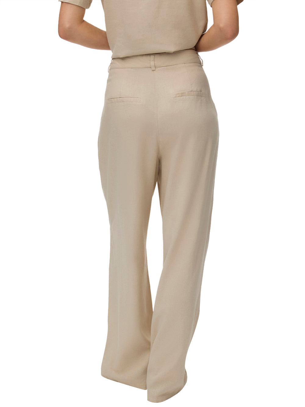 VERO MODA Pantalone Wide Leg Fit Donna - Grigio modello 10340413