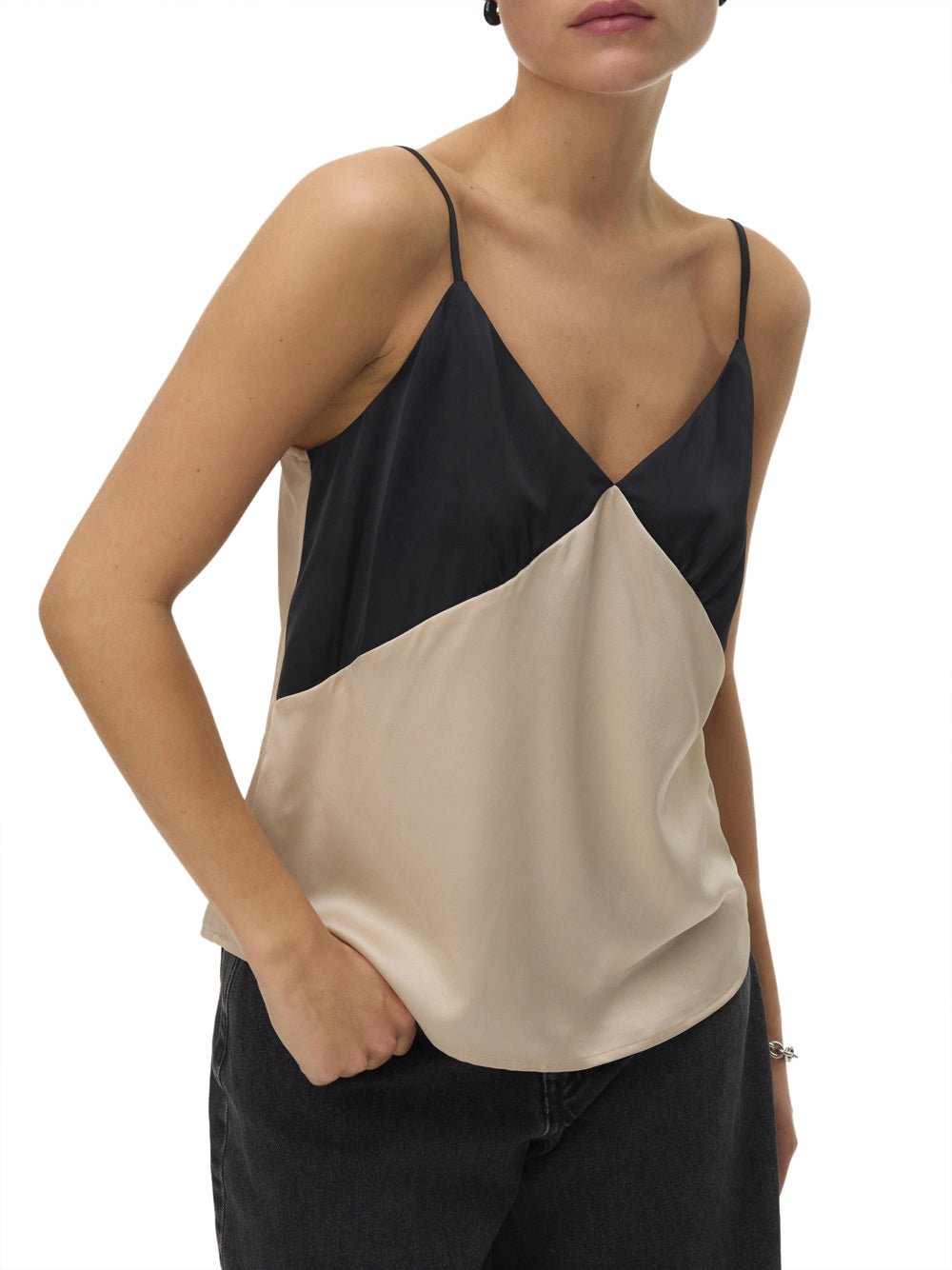 VERO MODA Top Donna - Nero modello 10341487