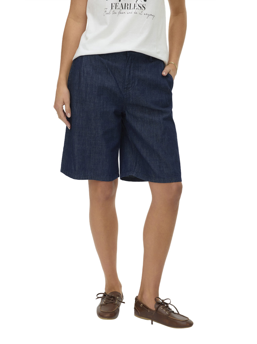 VERO MODA Shorts Donna - Blu modello 10342077