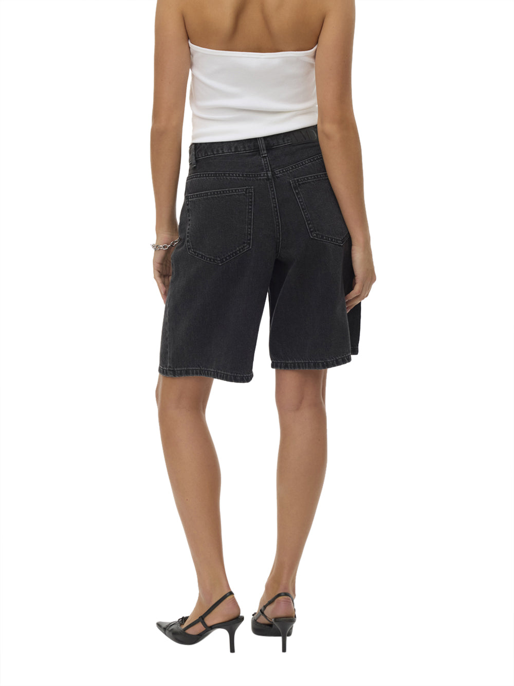 VERO MODA Shorts Donna - Nero modello 10342092