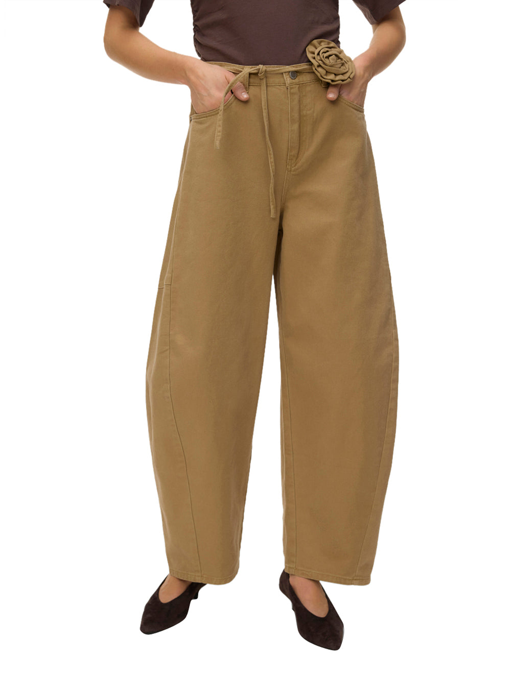 VERO MODA Jeans Donna - Marrone modello 10343028