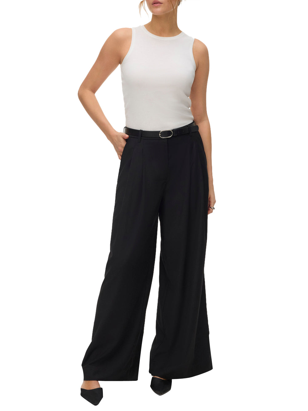 VERO MODA Top Donna - Bianco modello 10344228