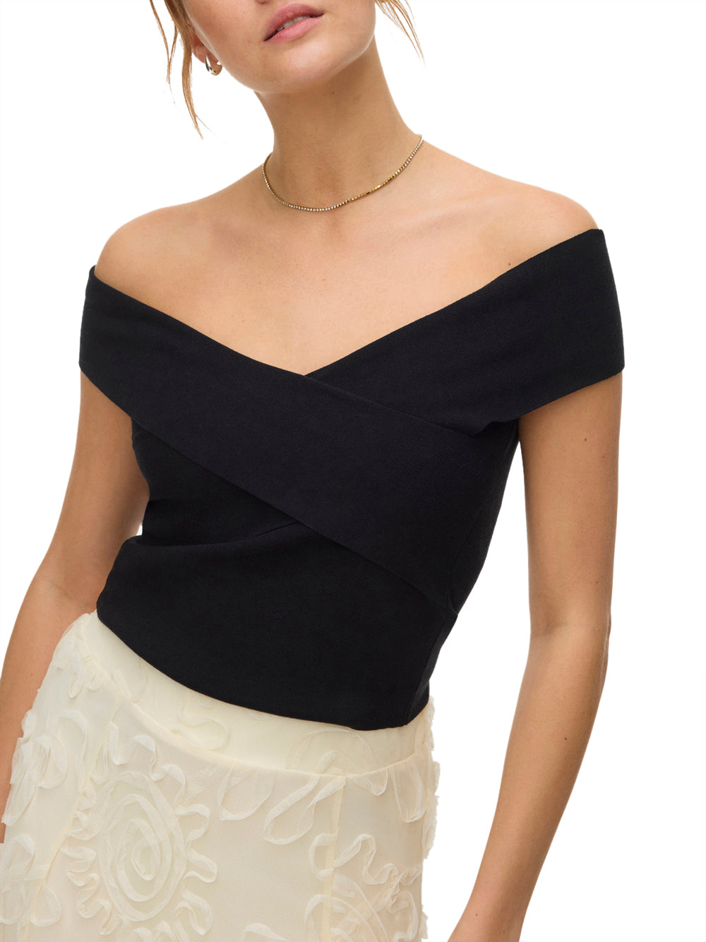 VERO MODA Top Donna - Nero modello 10344585