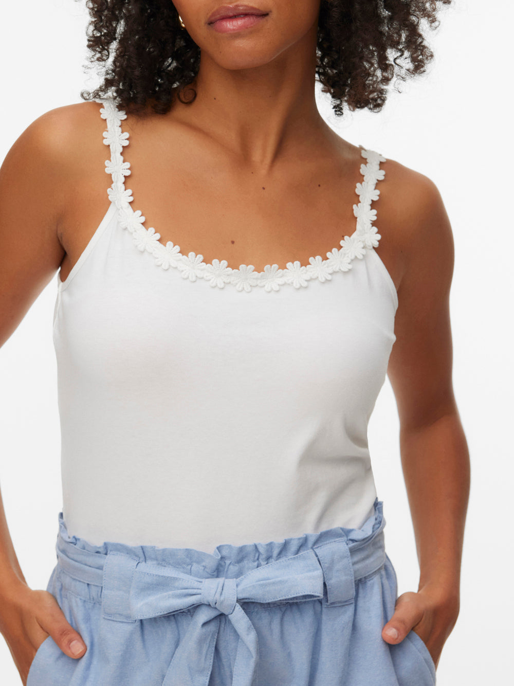 VERO MODA Top Donna - Bianco modello 10344798