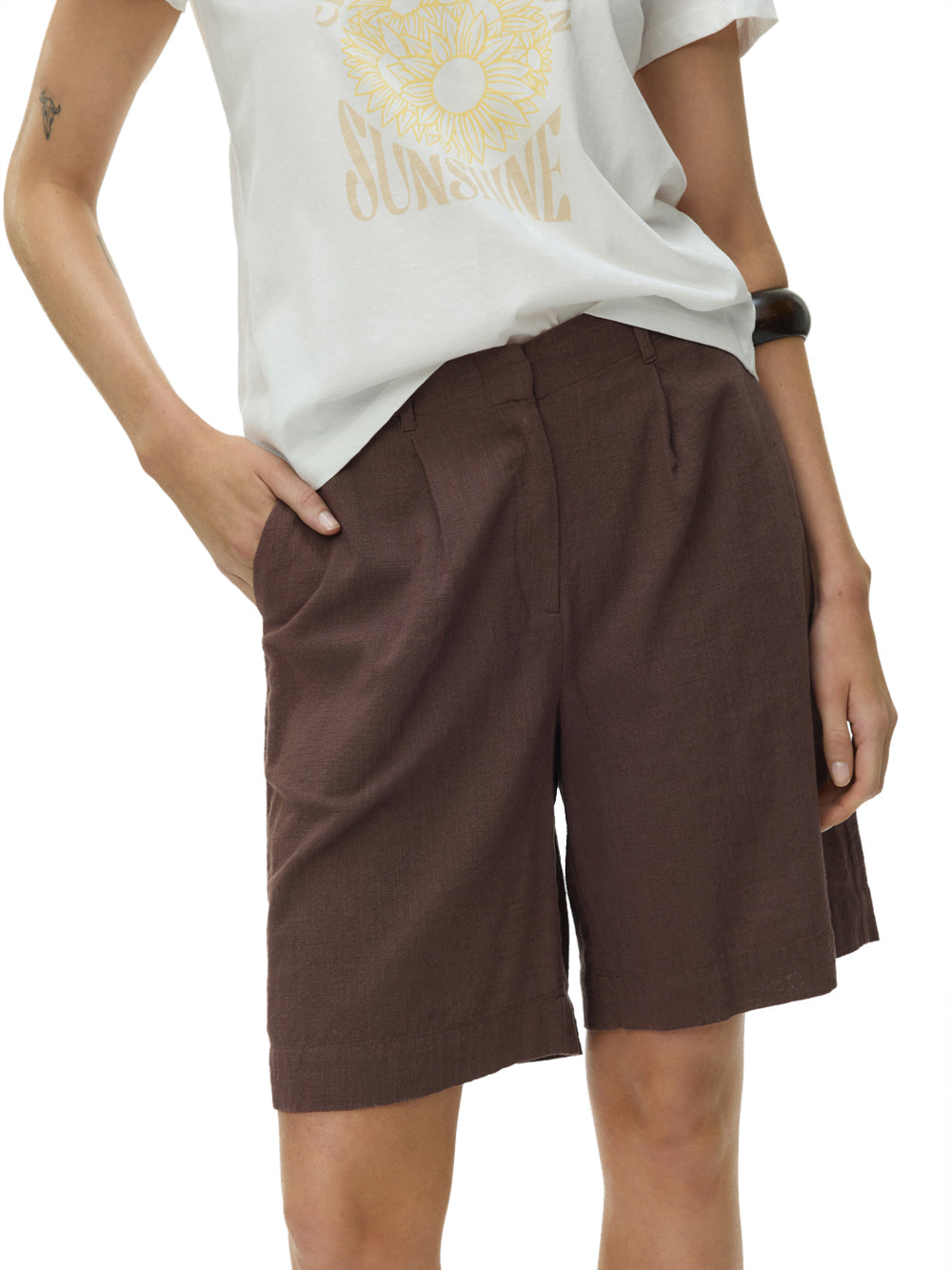 VERO MODA Shorts Donna - Grigio modello 10344940