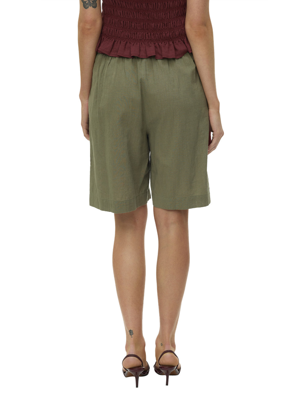 VERO MODA Shorts Donna - Verde modello 10344940