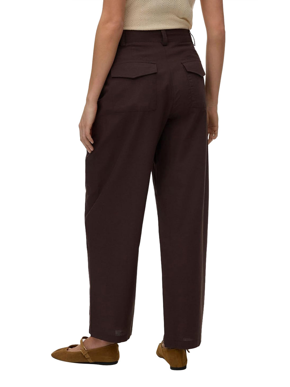 VERO MODA Pantalone Donna - Marrone modello 10345666