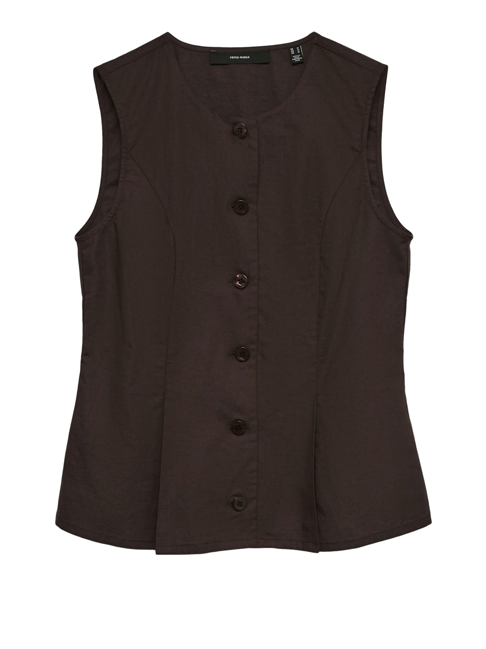 VERO MODA Gilet Donna - Marrone modello 10345675