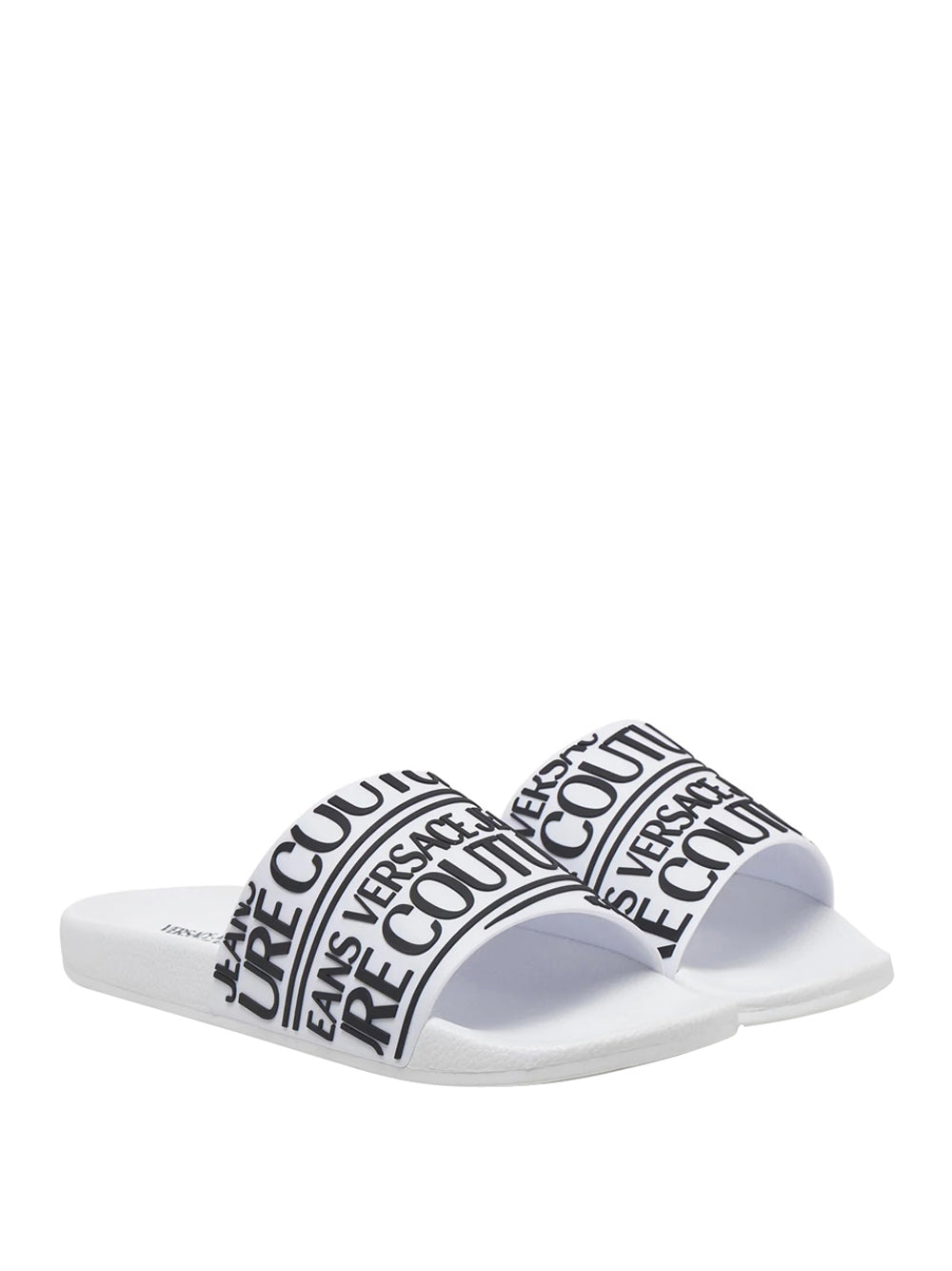 VERSACE JEANS COUTURE Ciabatte slippers Uomo - Bianco modello 80YA3SQ1