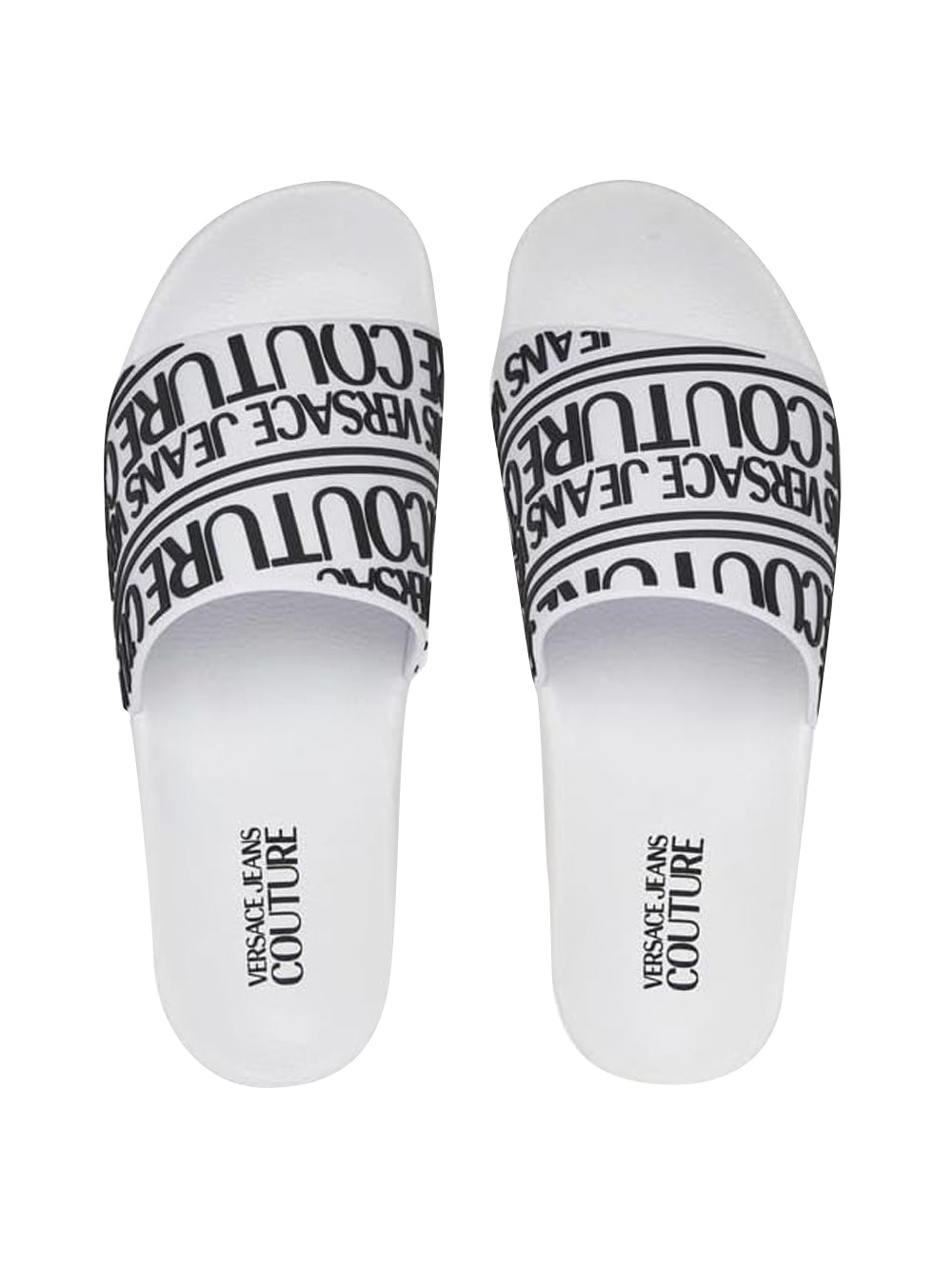 VERSACE JEANS COUTURE Ciabatte slippers Uomo - Bianco modello 80YA3SQ1