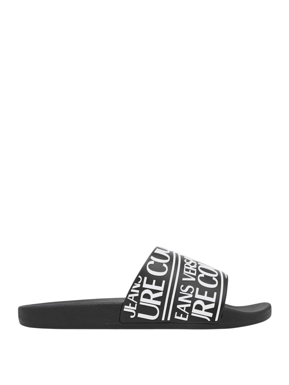 VERSACE JEANS COUTURE Ciabatte slippers Uomo - Nero modello 80YA3SQ1
