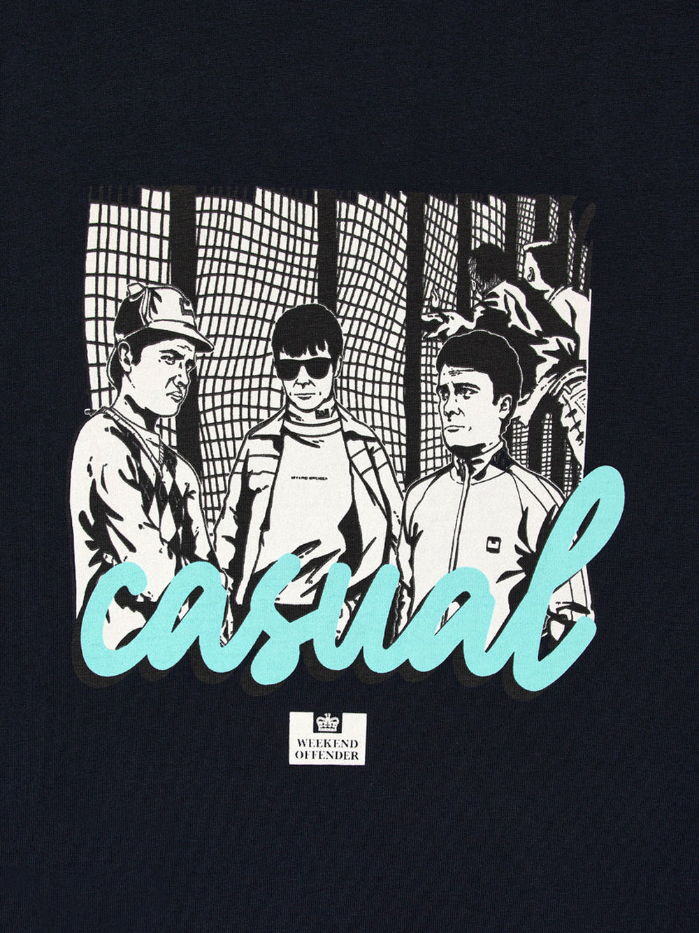 WEEKEND OFFENDER T-shirt Uomo - Blu modello PT1B05