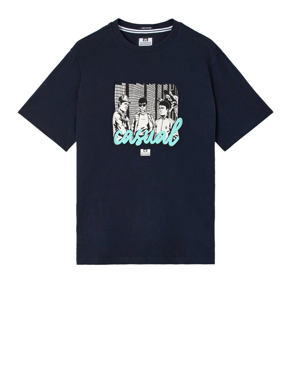 WEEKEND OFFENDER T-shirt Uomo - Blu modello PT1B05