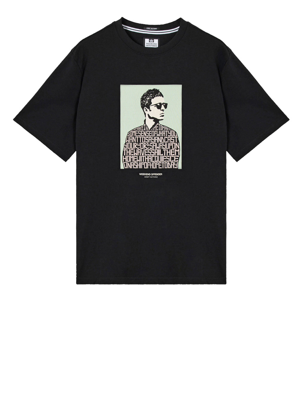 WEEKEND OFFENDER T-shirt Uomo - Nero modello PT1B08