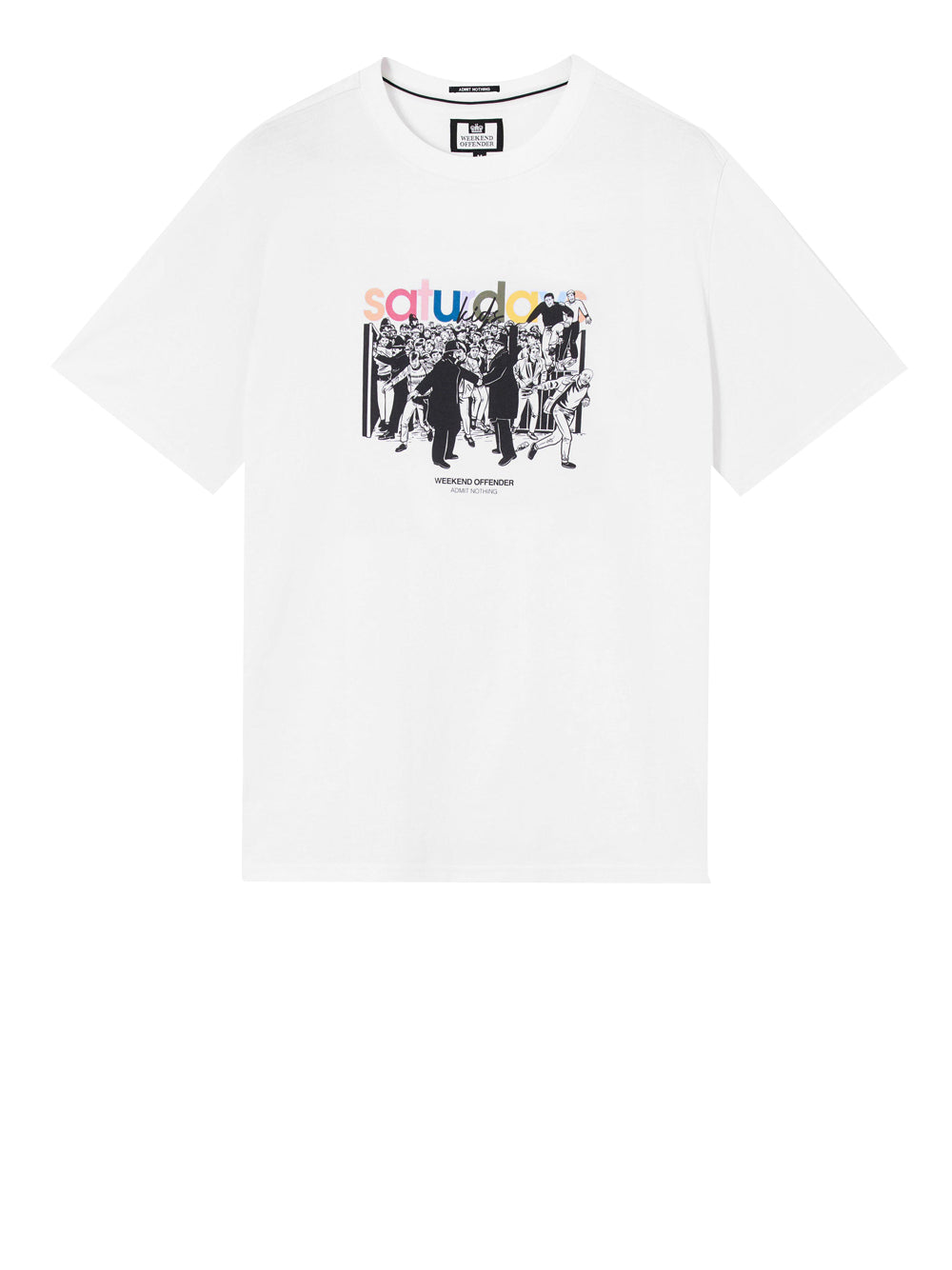 WEEKEND OFFENDER T-shirt Uomo - Bianco modello PT1B12