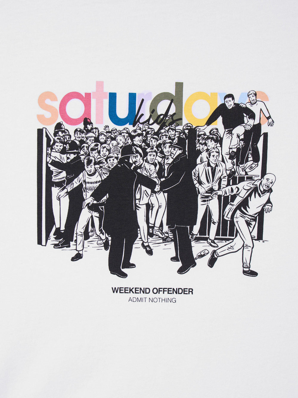 WEEKEND OFFENDER T-shirt Uomo - Bianco modello PT1B12