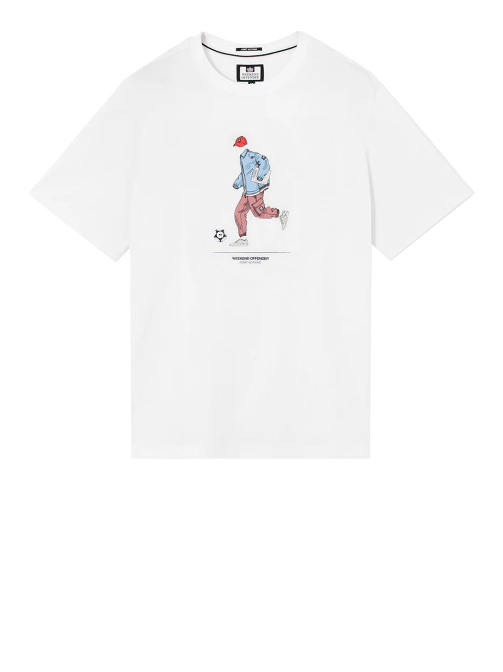 WEEKEND OFFENDER T-shirt Uomo - Bianco modello PT1B14