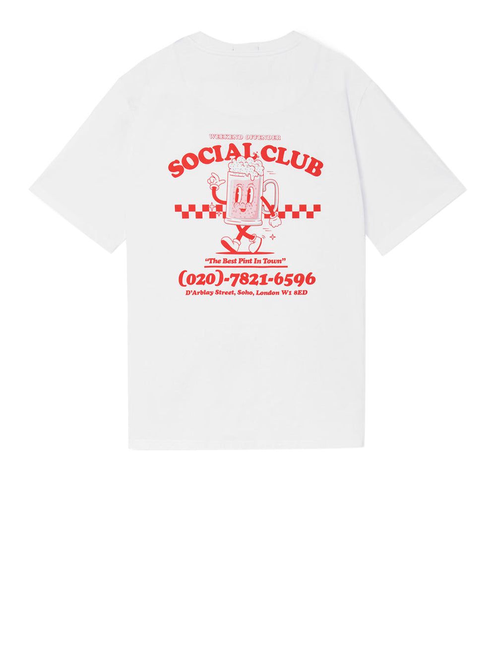 WEEKEND OFFENDER T-shirt Uomo - Bianco modello PT1B18