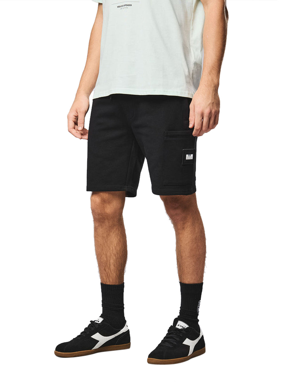 WEEKEND OFFENDER Shorts Uomo - Nero modello ST1A06