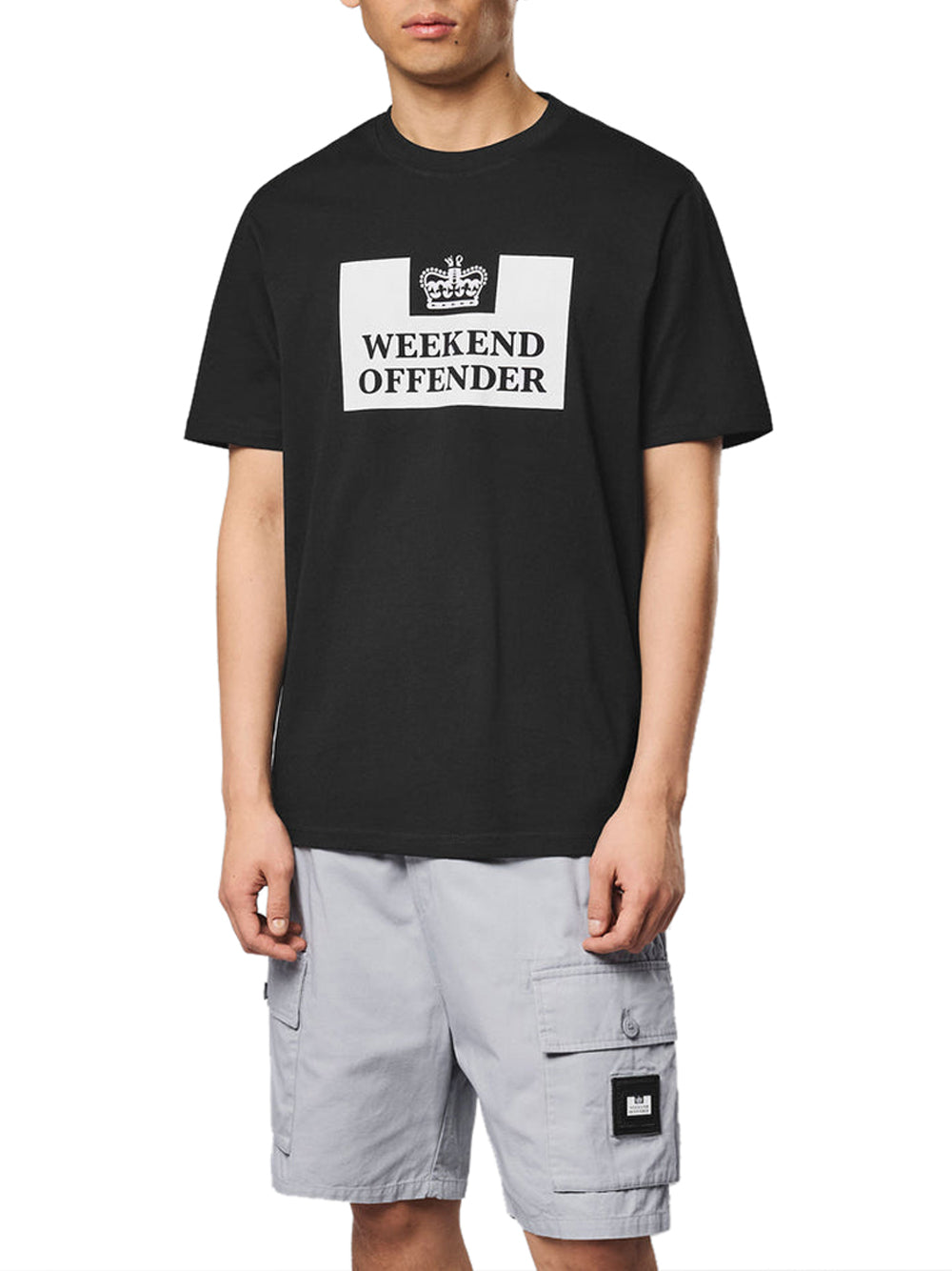 WEEKEND OFFENDER T-shirt Uomo - Nero modello WOTS200
