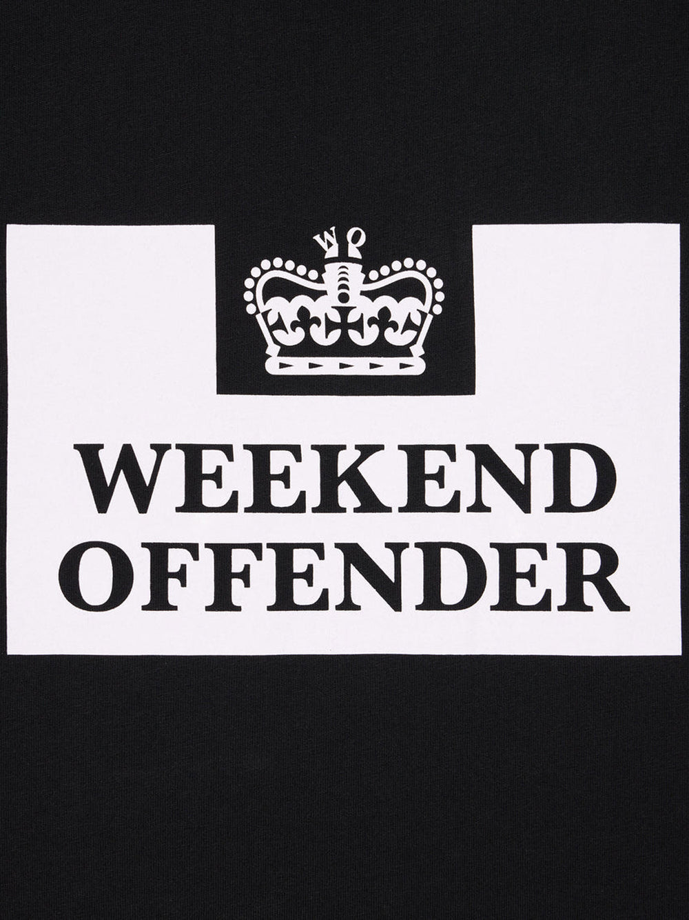WEEKEND OFFENDER T-shirt Uomo - Nero modello WOTS200