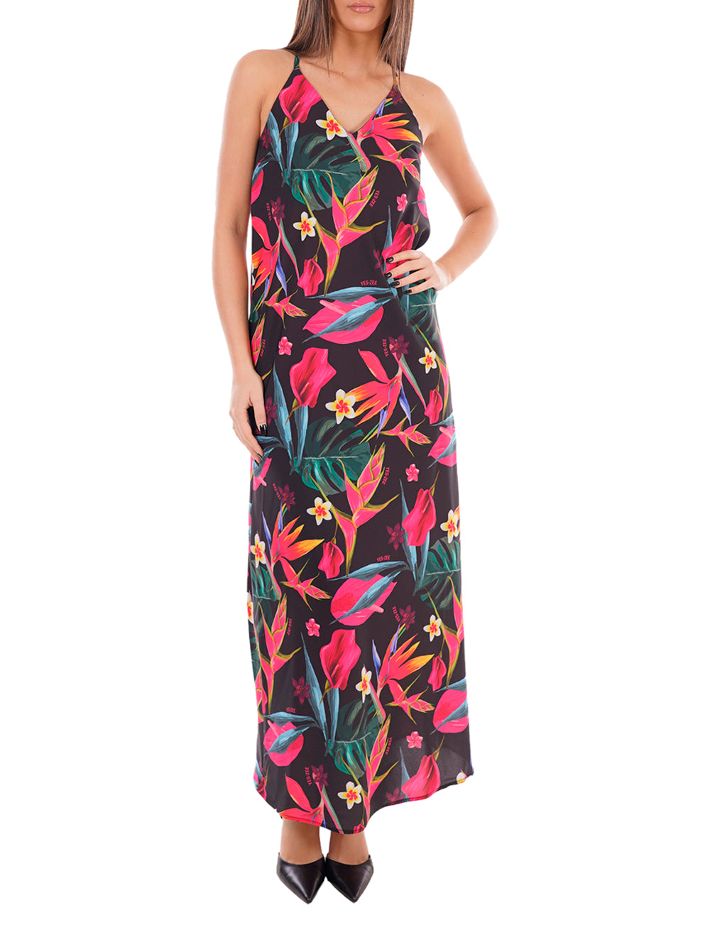 YES ZEE Abito Donna - Nero modello A466CL00