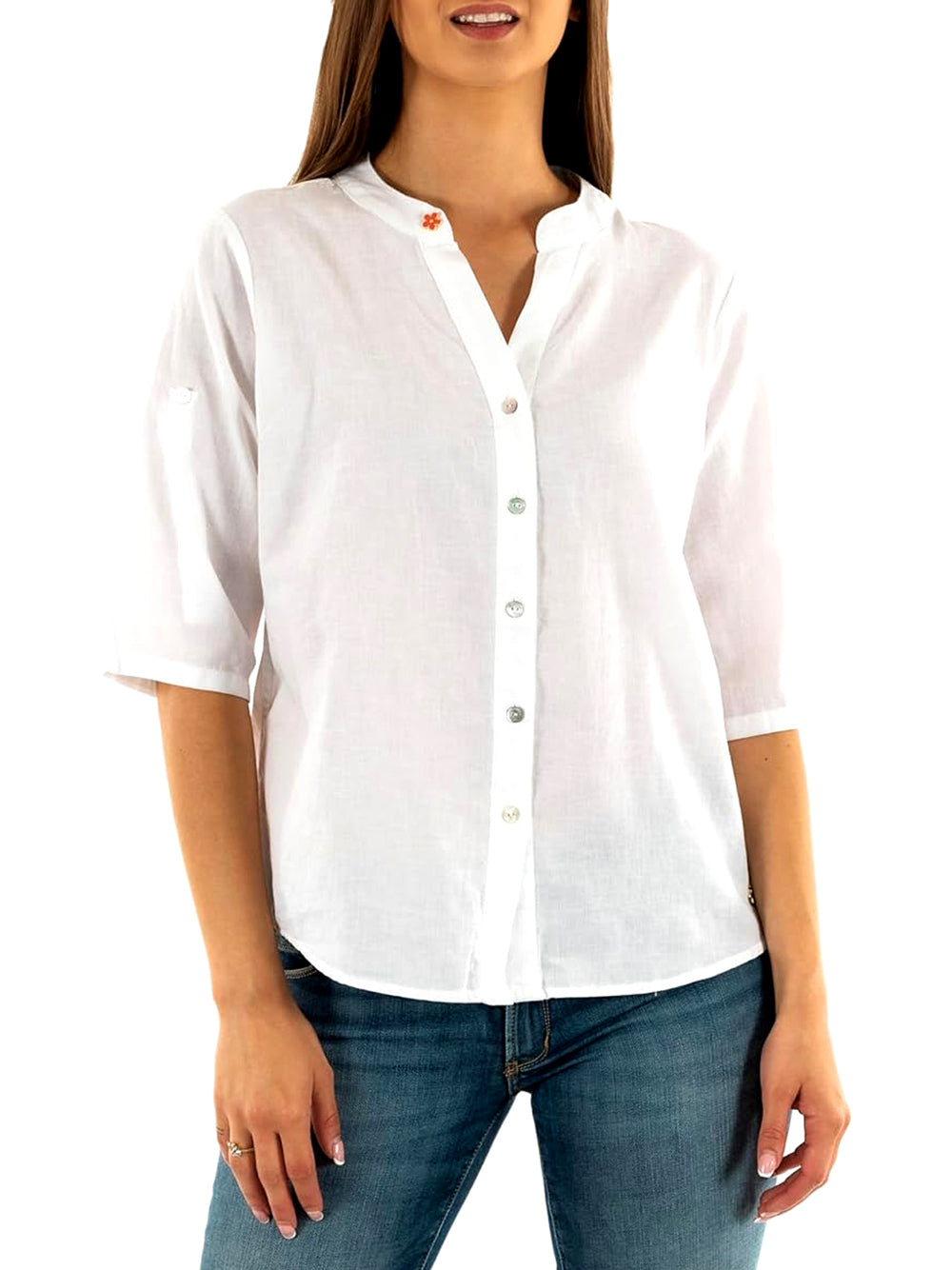 YES ZEE Camicia Donna - Bianco modello C231YZ00