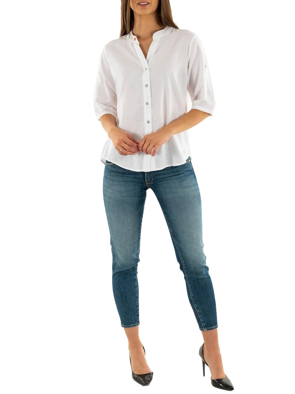 YES ZEE Camicia Donna - Bianco modello C231YZ00