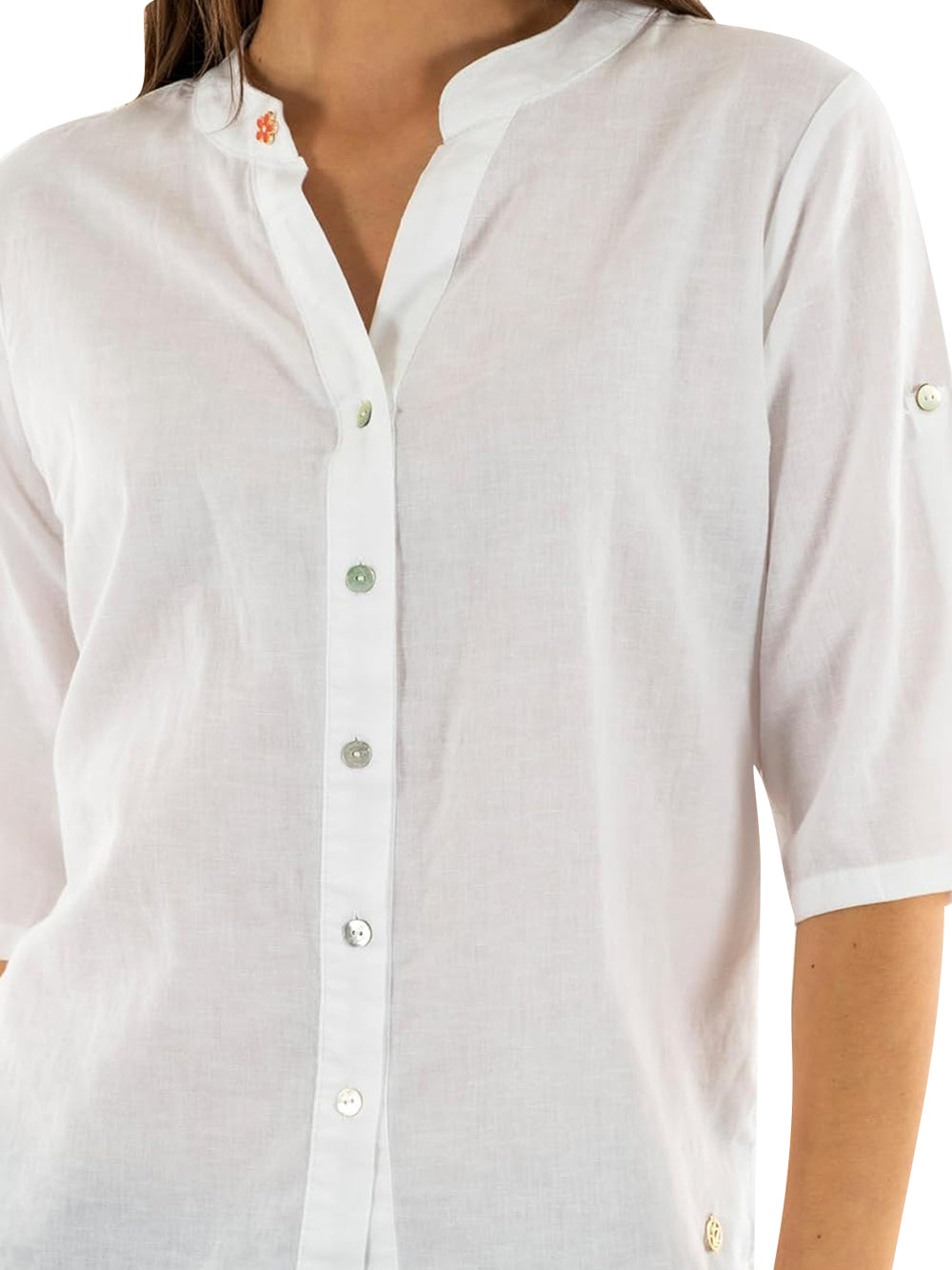 YES ZEE Camicia Donna - Bianco modello C231YZ00