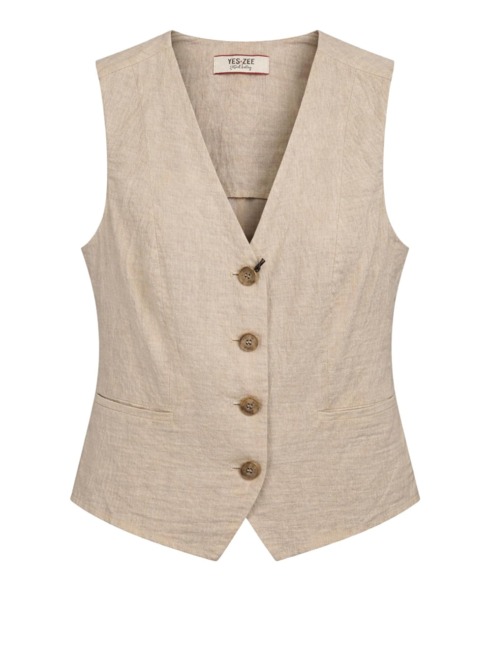 YES ZEE Gilet Donna - Beige modello G213EV00