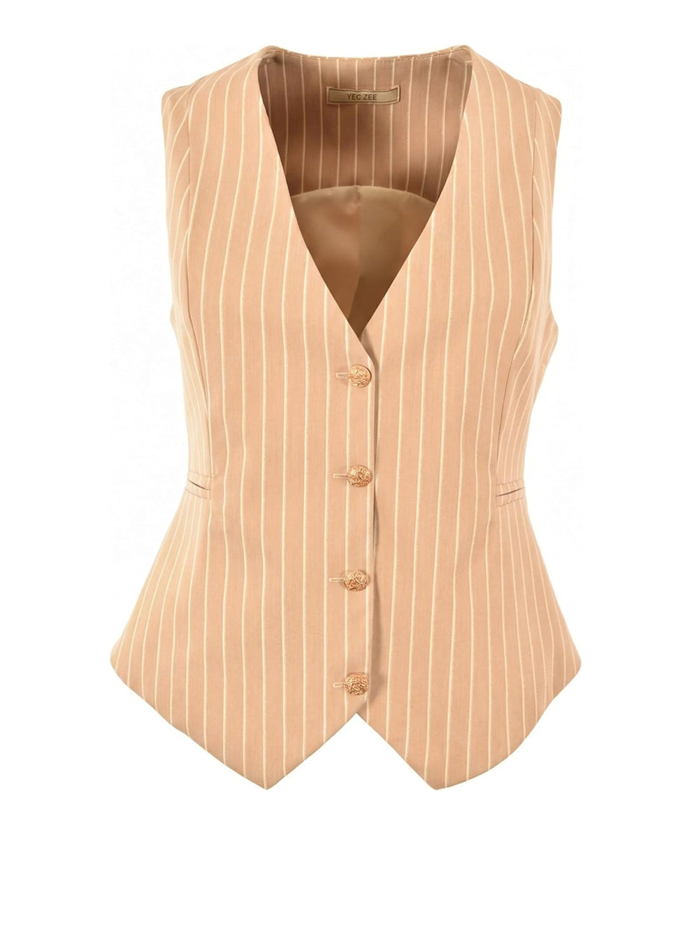 YES ZEE Gilet Donna - Beige modello G215CA00