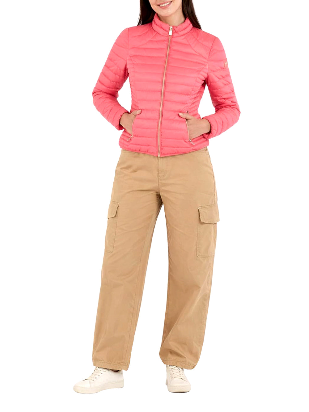YES ZEE Giubbino Donna - Corallo modello J431M500