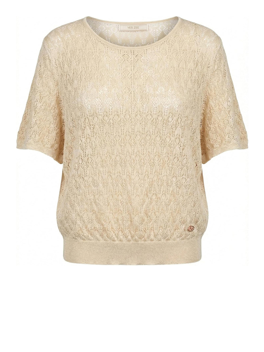 YES ZEE Maglia Donna - Beige modello M228IV00