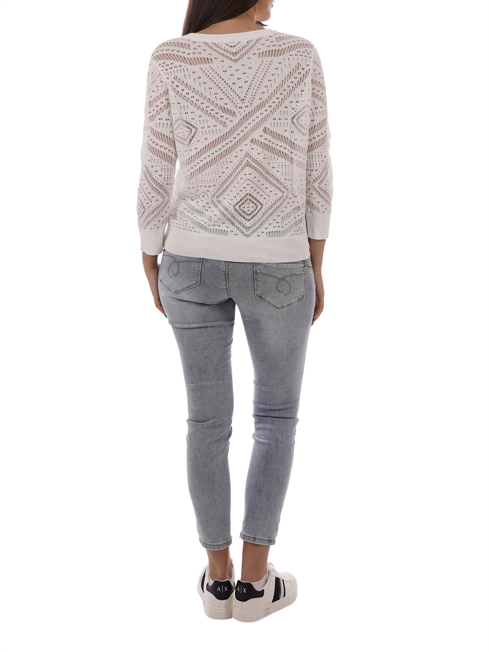 YES ZEE Maglia Donna - Bianco modello M437BR00