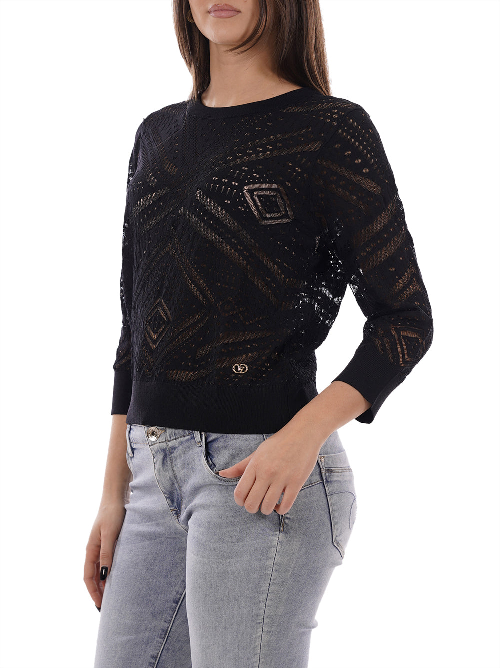 YES ZEE Maglia Donna - Nero modello M437BR00