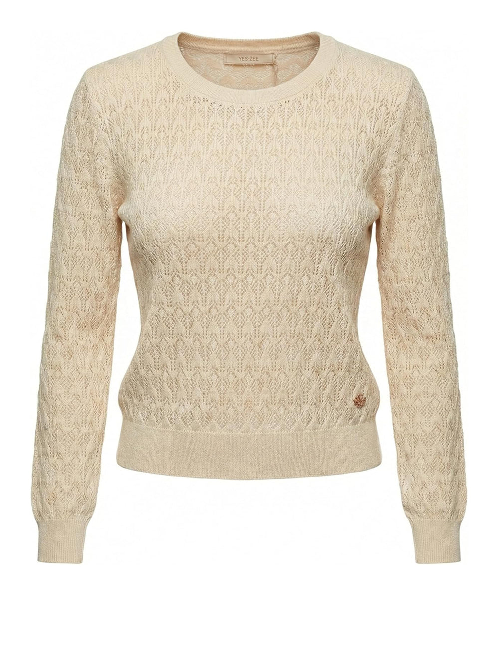 YES ZEE Maglia Donna - Beige modello M453IV00