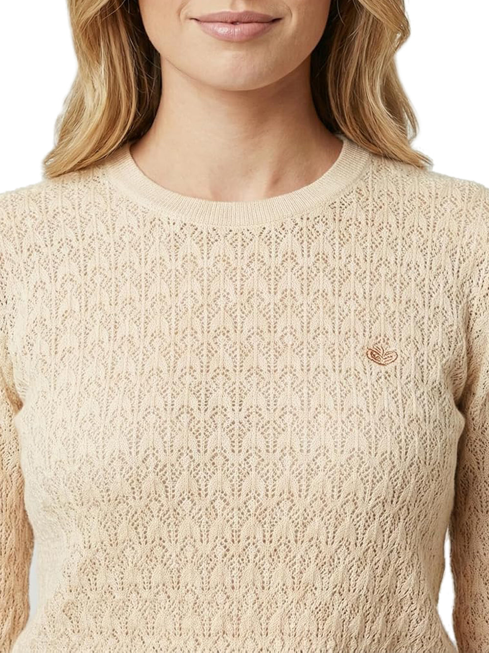 YES ZEE Maglia Donna - Beige modello M453IV00