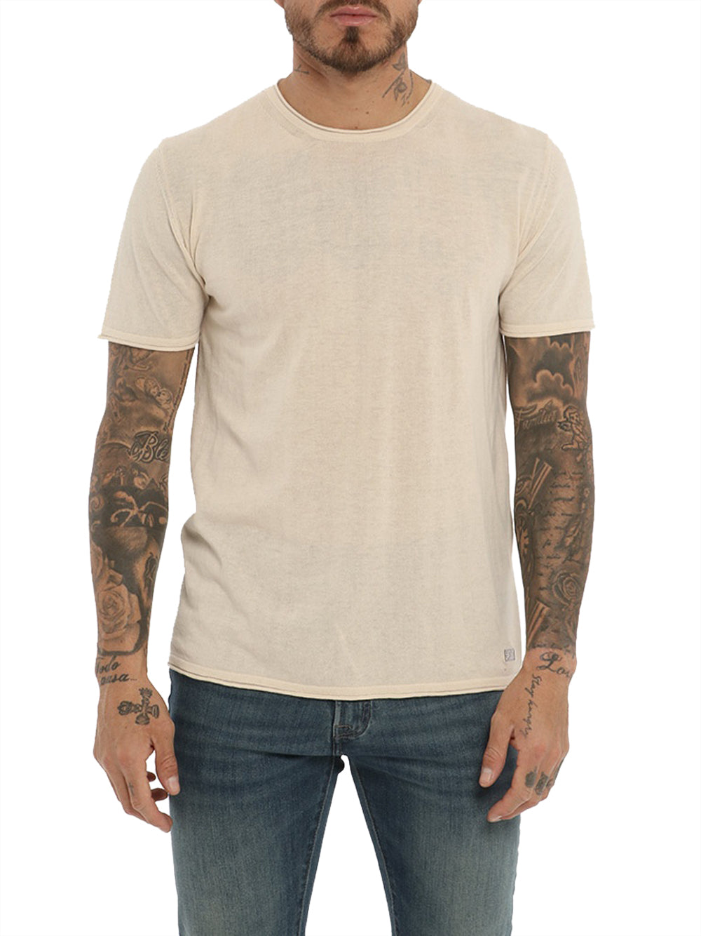 YES ZEE T-shirt Uomo - Beige modello M716DH00